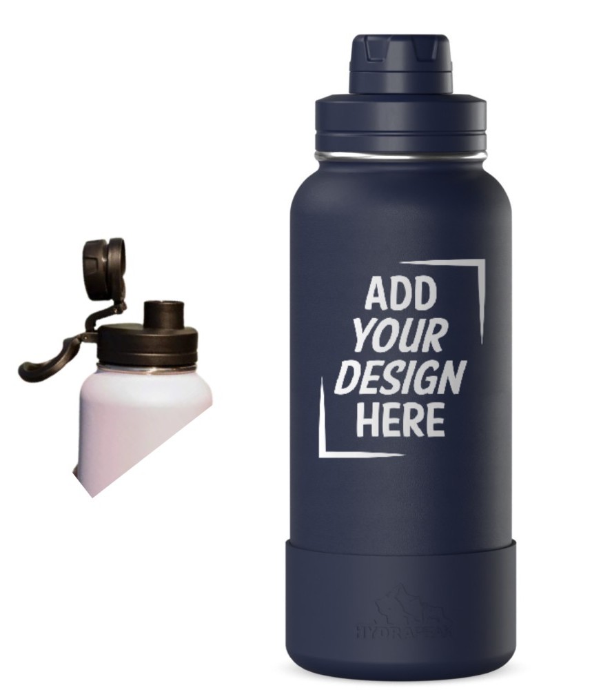 Hydrapeak Sport Boot 32 Oz. Water Bottle with Chug Cap 1
