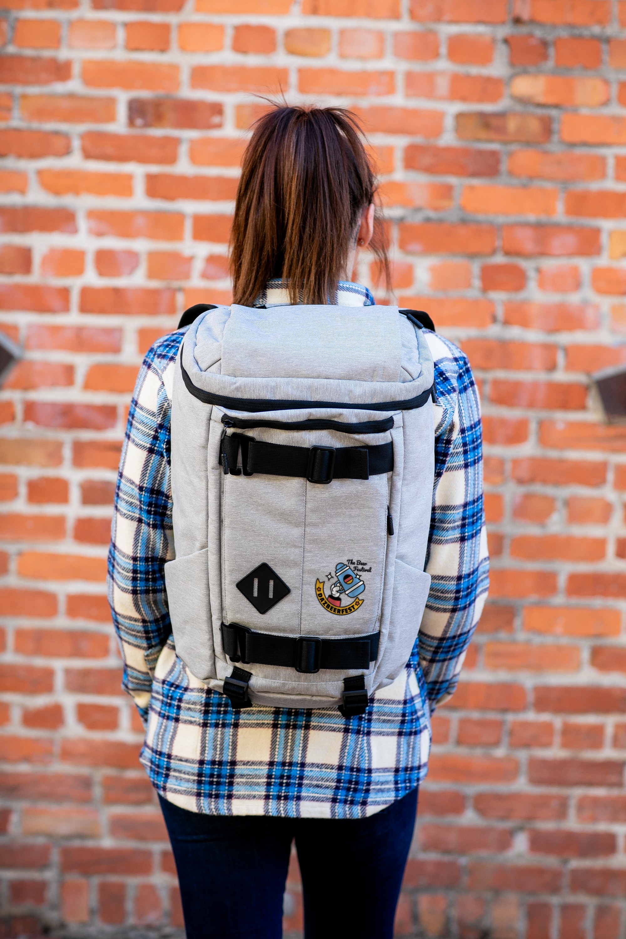 Paso Pack Gray Backpack 1 Paso Pack Gray Backpack 1