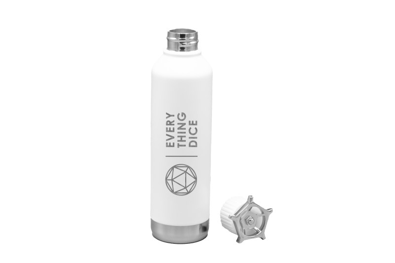Spiglo 750mL Bottle - White/Silver 1 Spiglo 750mL Bottle - White/Silver 1