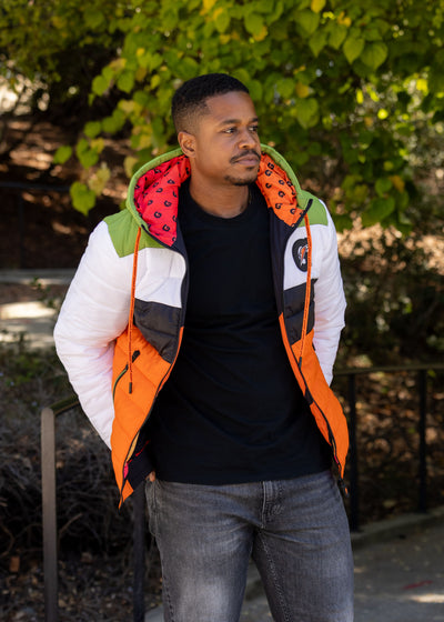 The Overlook - Men's Full Custom Quilted Hooded Puffer Jacket 1 The Overlook - Men's Full Custom Quilted Hooded Puffer Jacket 1