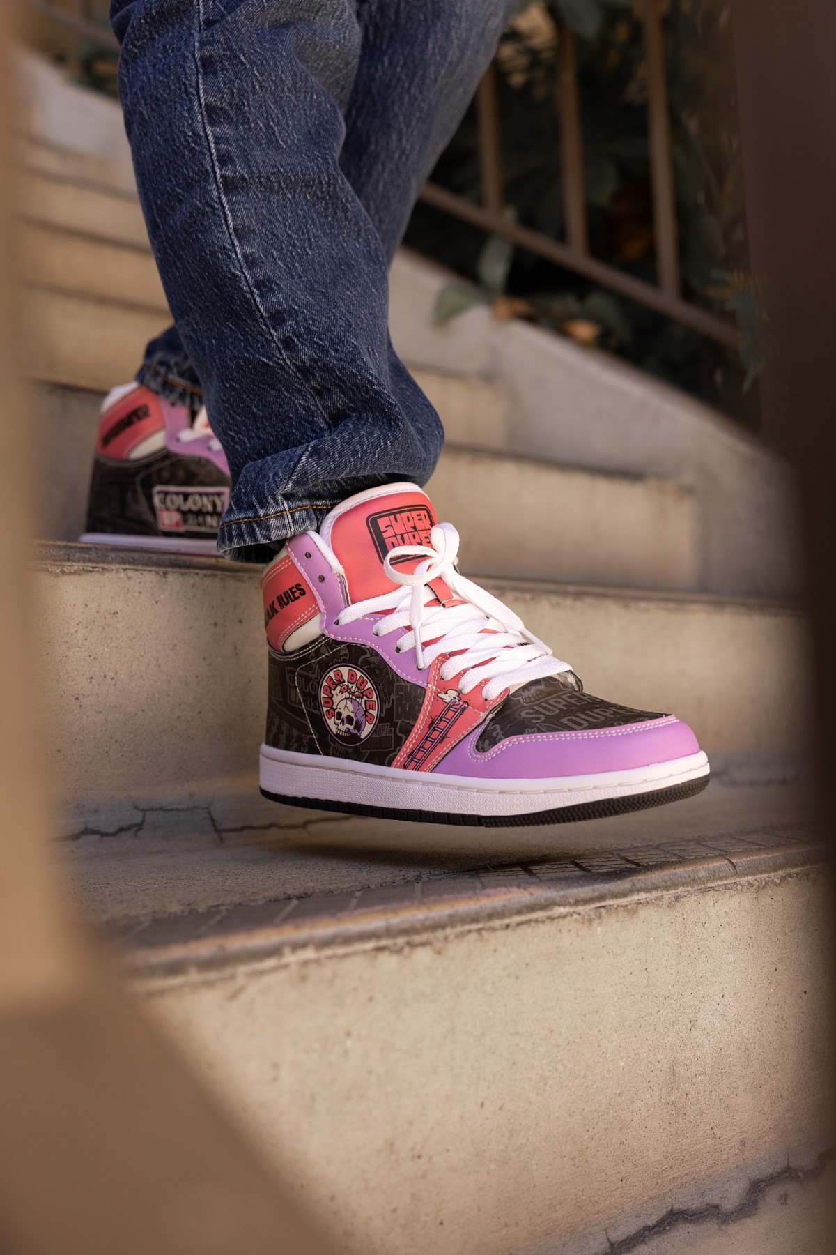 The Flite - Men's High Top Sneakers 1 The Flite - Men's High Top Sneakers 1
