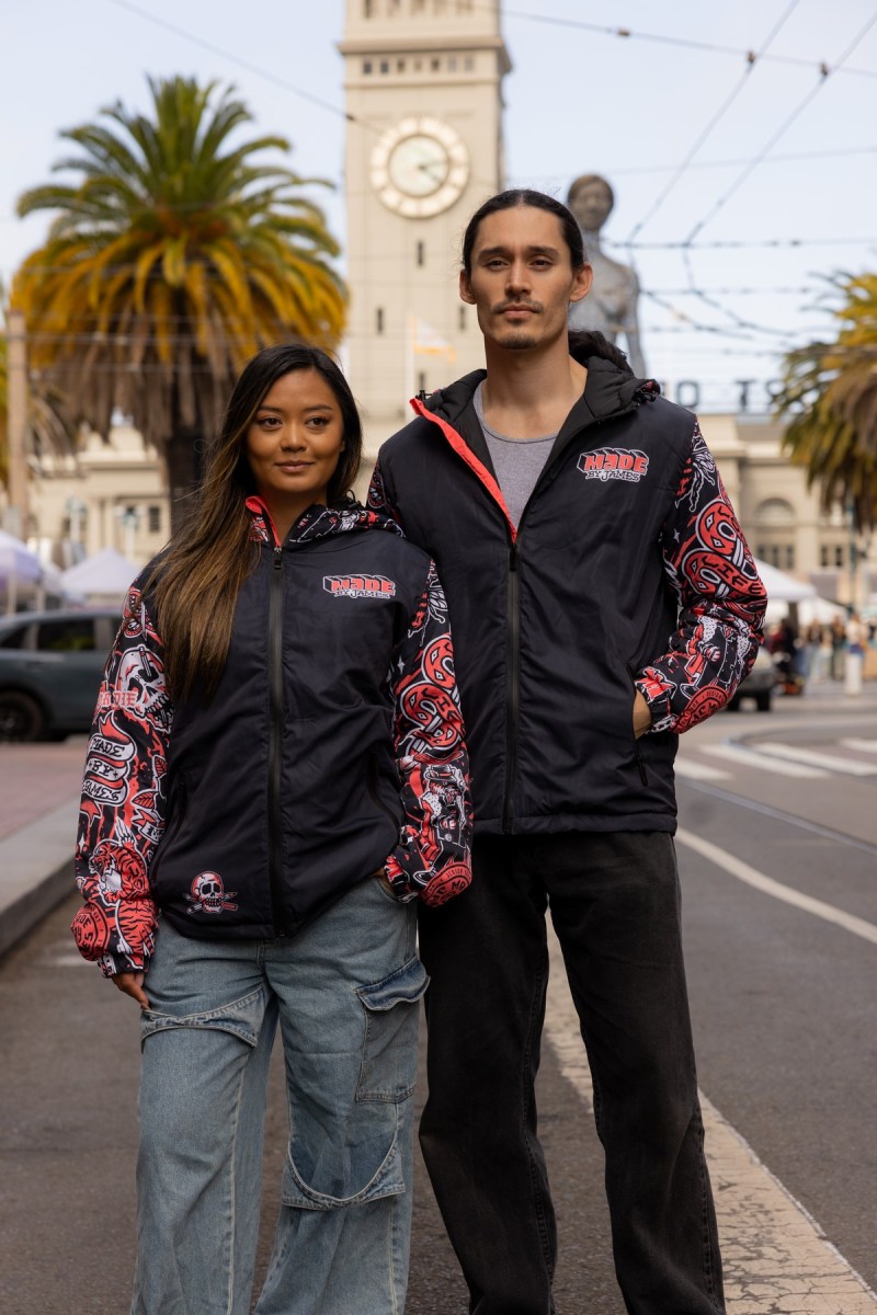 The Winddown - Unisex All Over Print Quilted Windbreaker 1 The Winddown - Unisex All Over Print Quilted Windbreaker 1