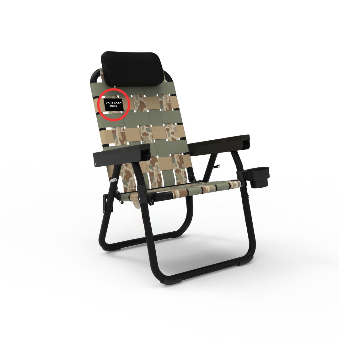 Branded Eclipse™ LTE Recliner Outdoor Chair 1