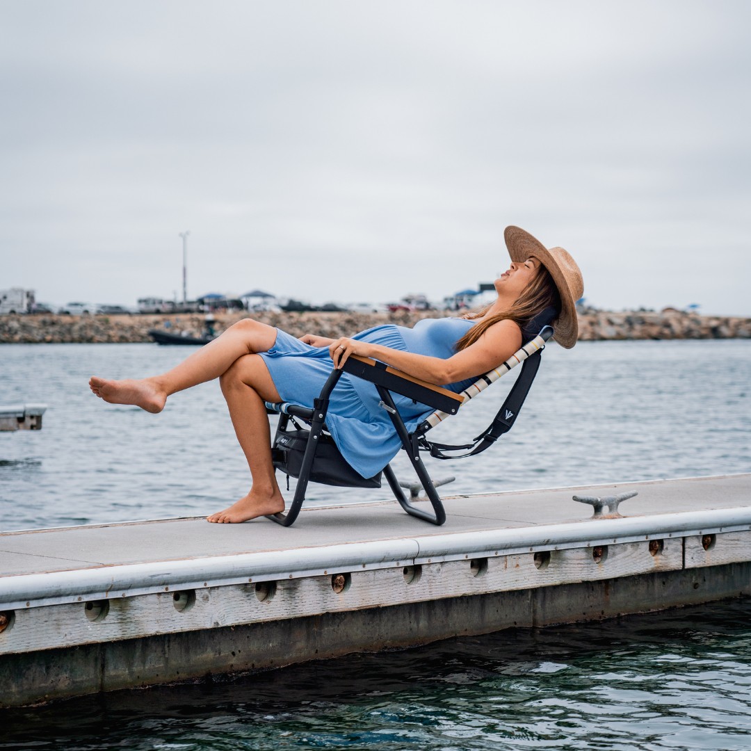 Branded Eclipse™ LTE Recliner Outdoor Chair 1