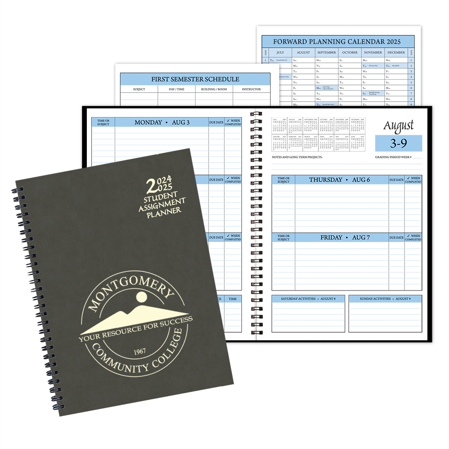 Student Assignment Planner w/ Canyon Cover 1