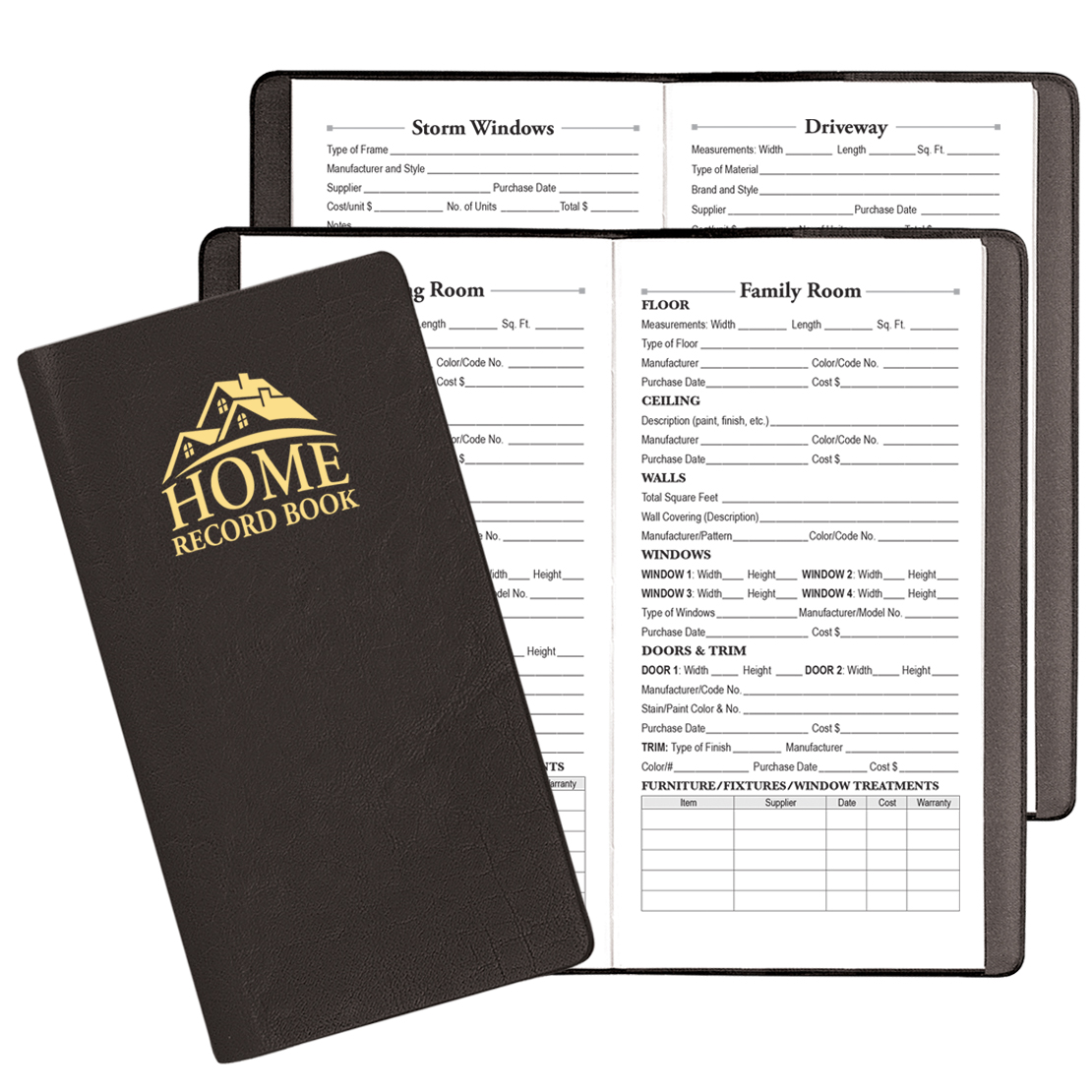 Home Record Book w/ Continental Cover 1