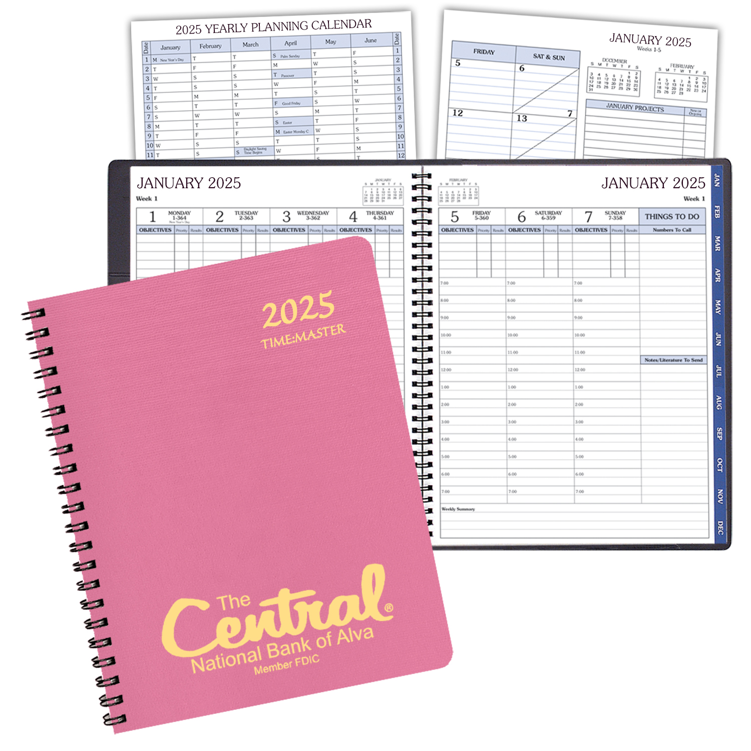 Time:Master Time Management Planner w/ Twilight Cover 1