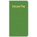 Critter Pal-Pet Information Journal/ Shimmer Covers - Jade Green Critter Pal-Pet Information Journal/ Shimmer Covers - Jade Green