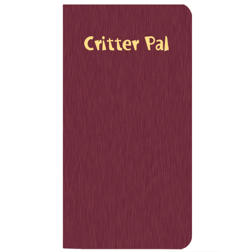 Critter Pal-Pet Information Journal/ Shimmer Covers 1