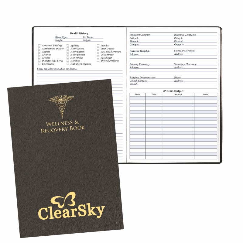 Wellness and Recovery Book 7" x 10" 1 Wellness and Recovery Book 7" x 10" 1