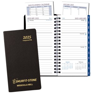 Time Management Planner w/ Continental Vinyl Cover 1 Time Management Planner w/ Continental Vinyl Cover 1