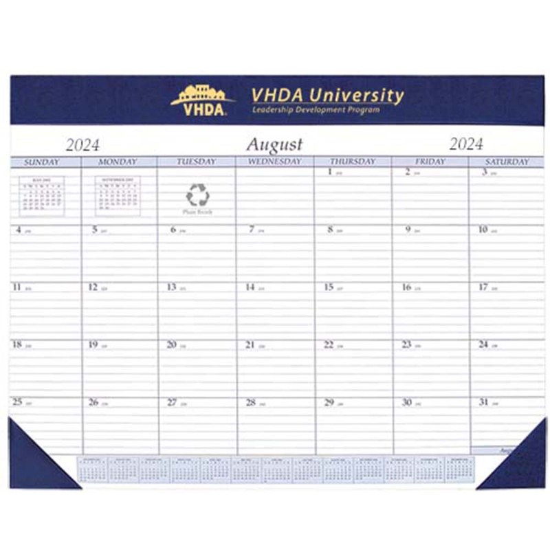 Academic Desk Calendar Pad 1 Academic Desk Calendar Pad 1
