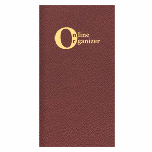 Online Organizer/ Leatherette Cover 1