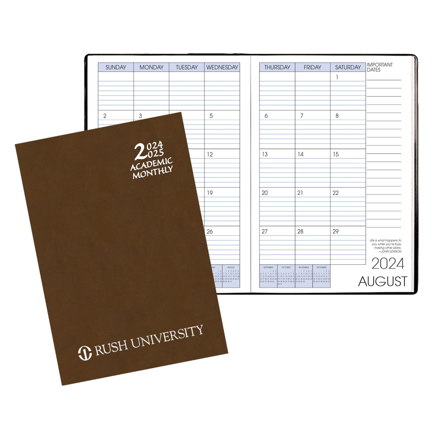 Academic Monthly Planner w/ Canyon Cover 1