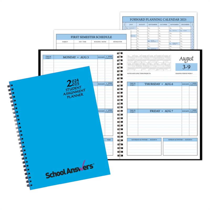 Student Assignment Planner w/ TechnoColor Cover 1 Student Assignment Planner w/ TechnoColor Cover 1