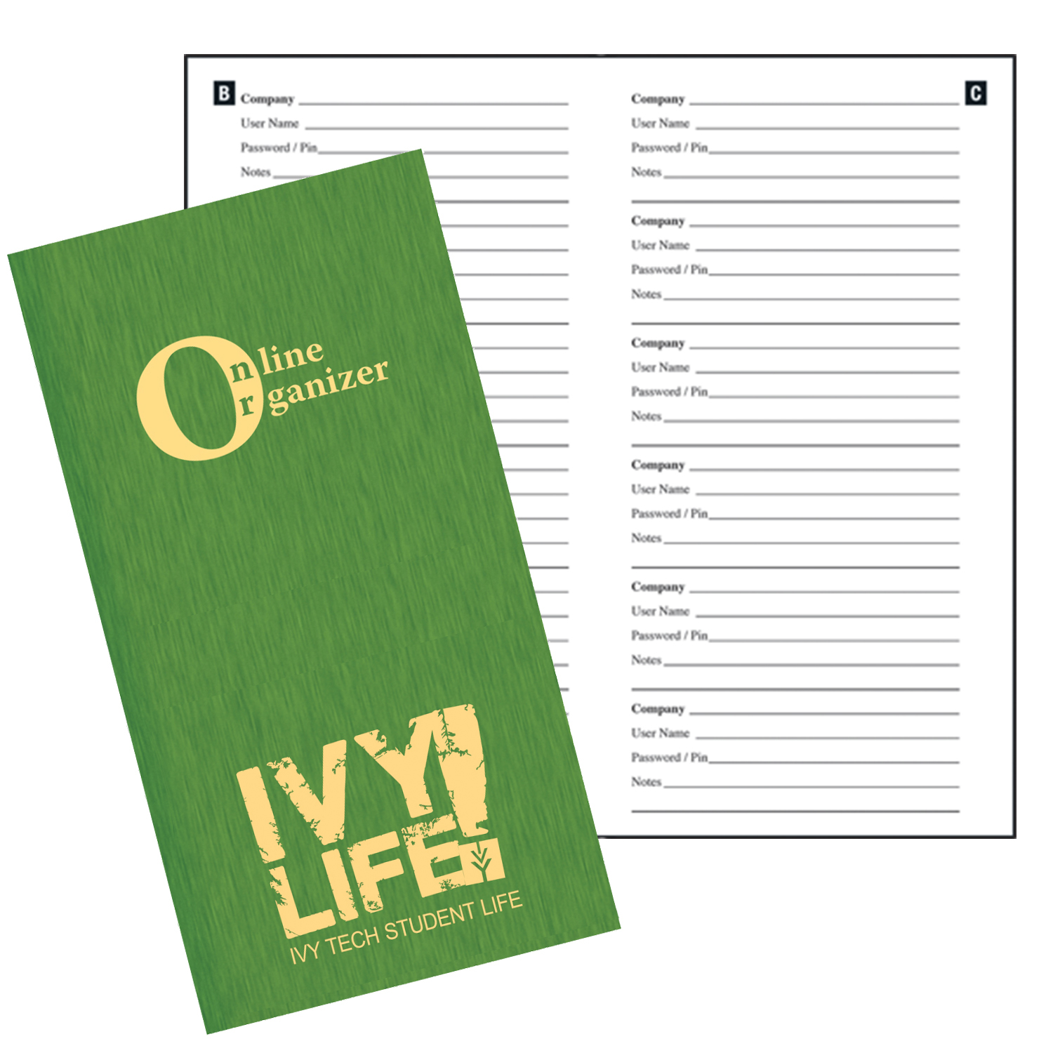 Online Organizer/ Shimmer Cover 1