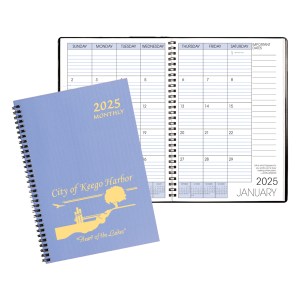 Monthly Desk Wire Bound Appointment Planner w/ Twilight Cover 1 Monthly Desk Wire Bound Appointment Planner w/ Twilight Cover 1