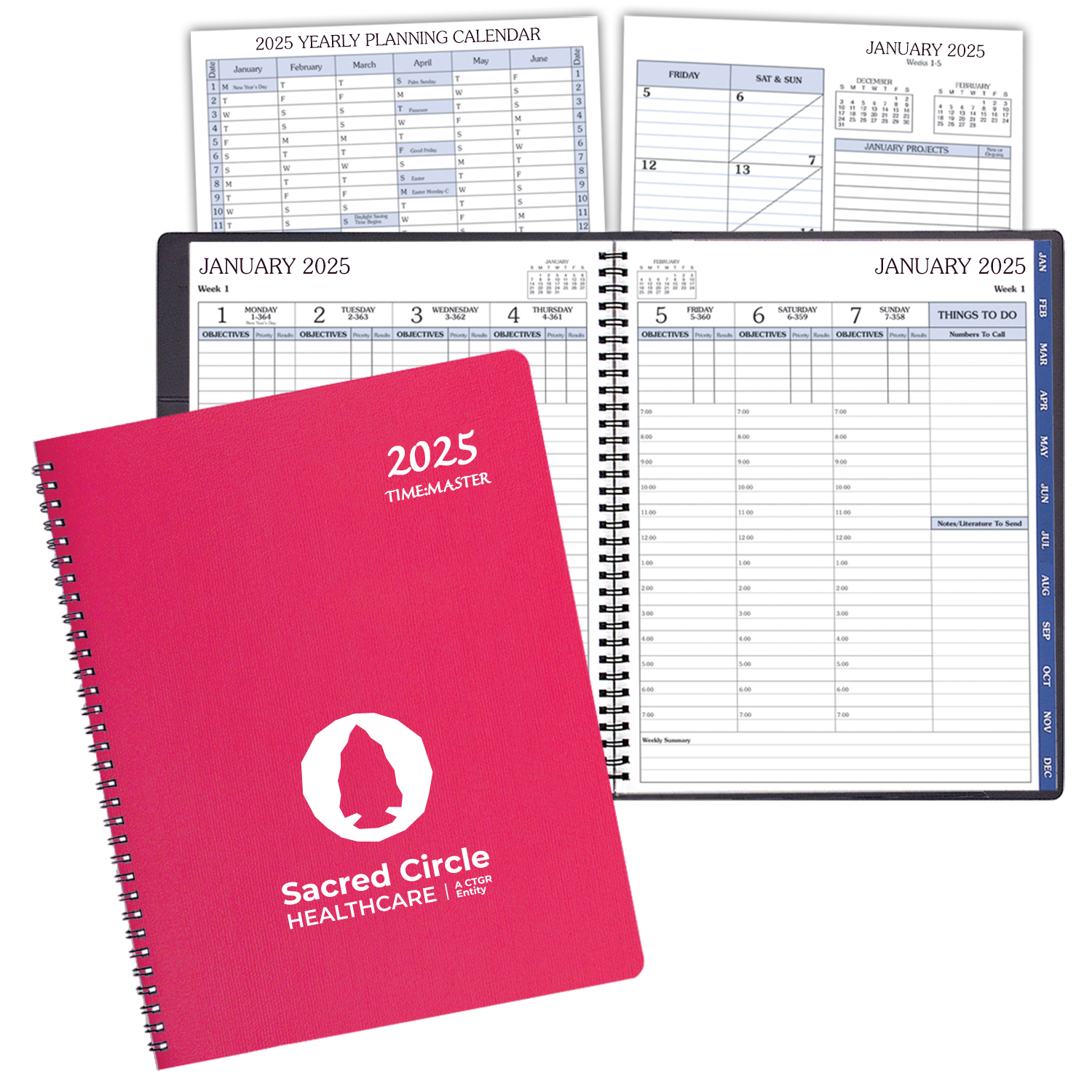 Time Management Planner w/ Twilight Cover 1