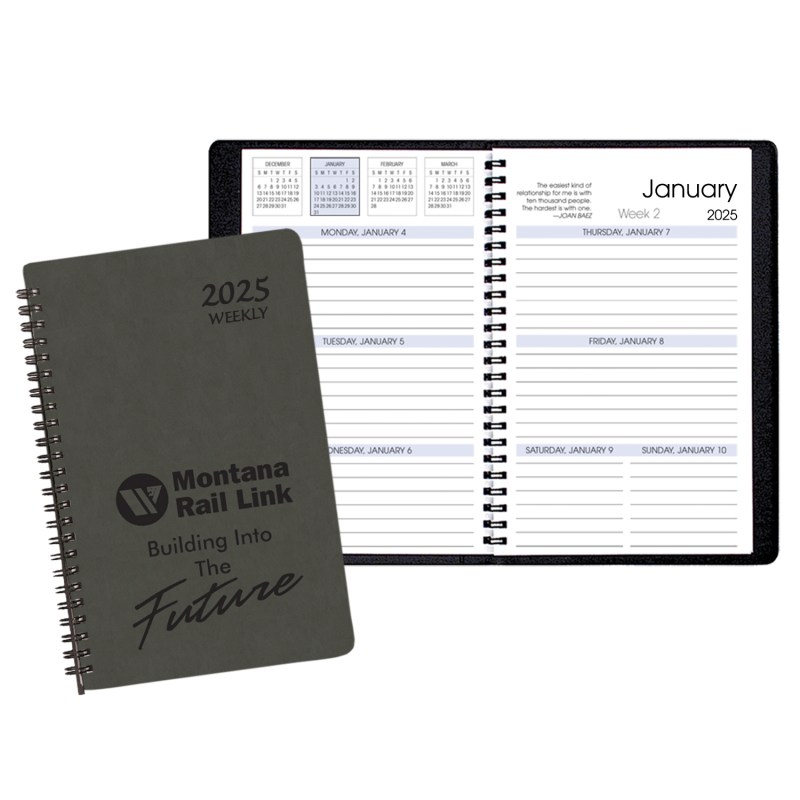 Weekly Desk Appointment Planner w/ Canyon Cover 1 Weekly Desk Appointment Planner w/ Canyon Cover 1