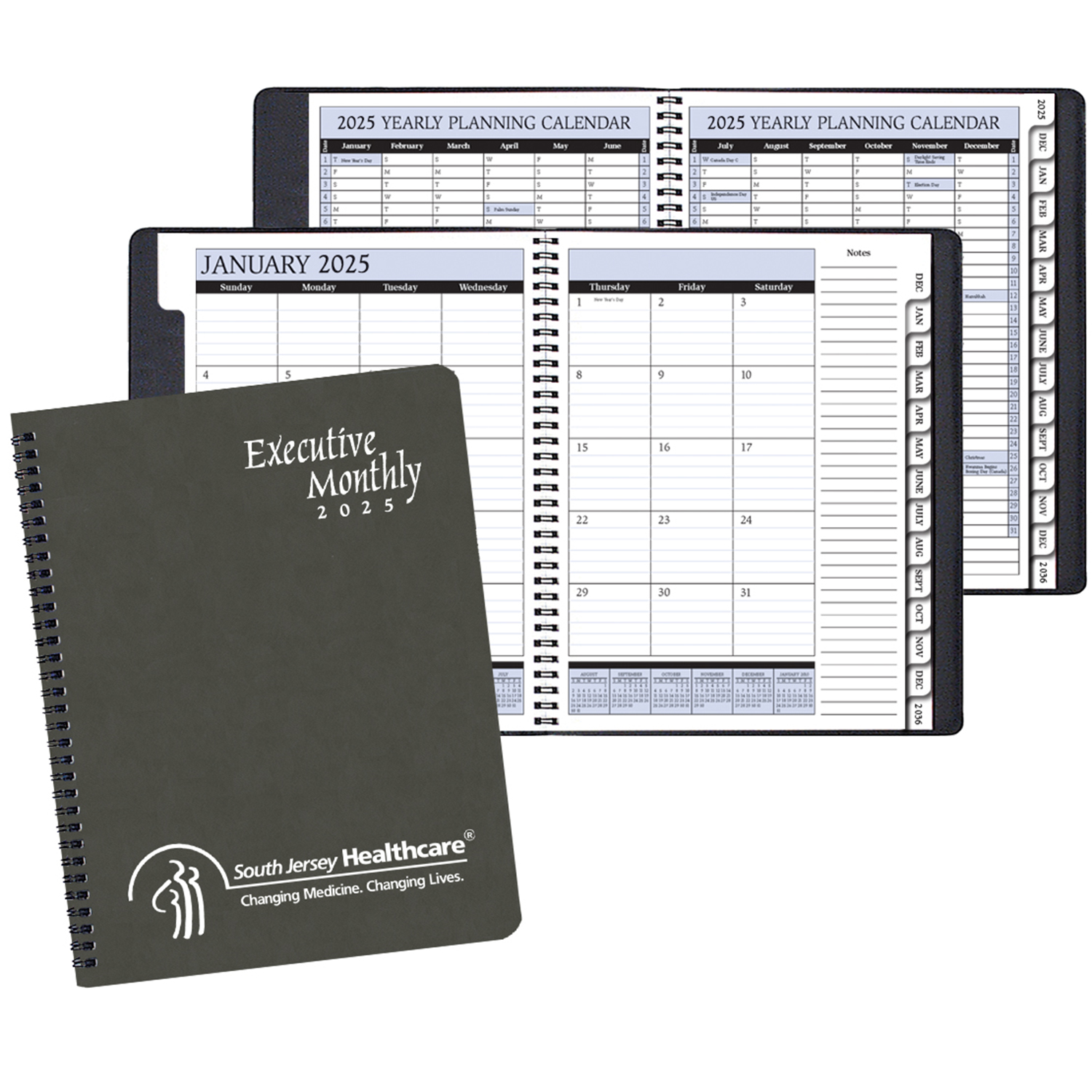 Executive Monthly Planner w/ Canyon Cover 1
