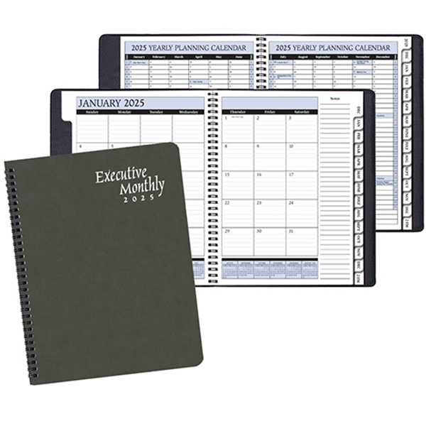 Executive Monthly Planner w/ Canyon Cover 1