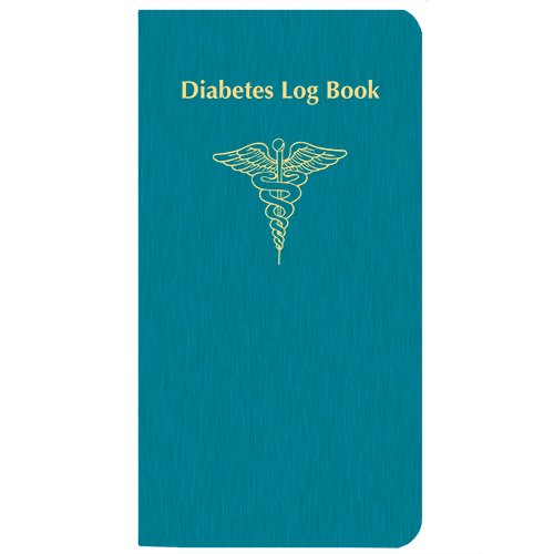 Diabetes Log Book w/ Shimmer Cover 1