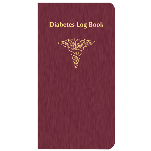 Diabetes Log Book w/ Shimmer Cover 1