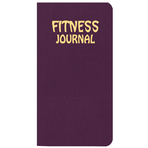 Fitness Journal/ Leatherette Cover 1