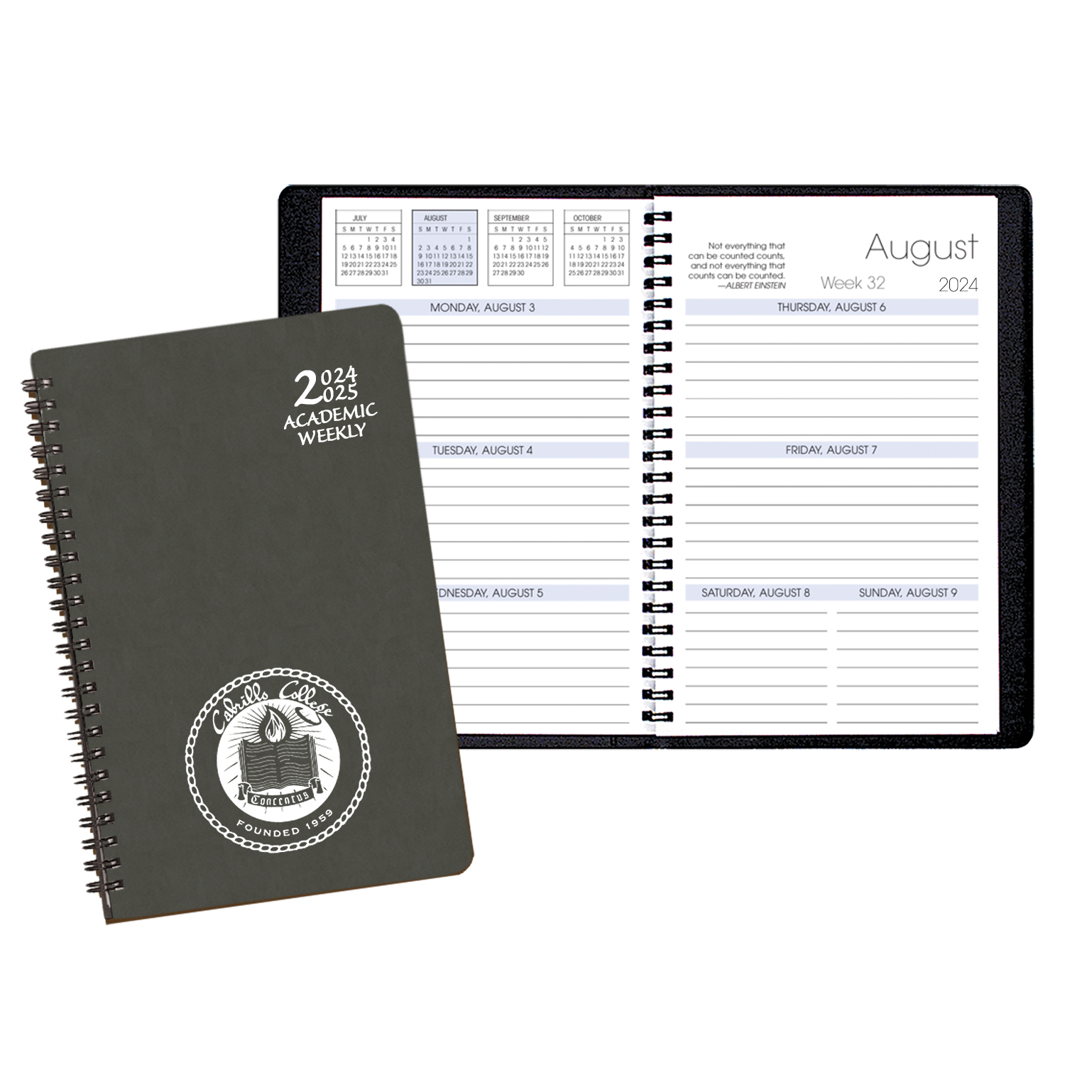 Academic Weekly Planner w/ Canyon Cover 1