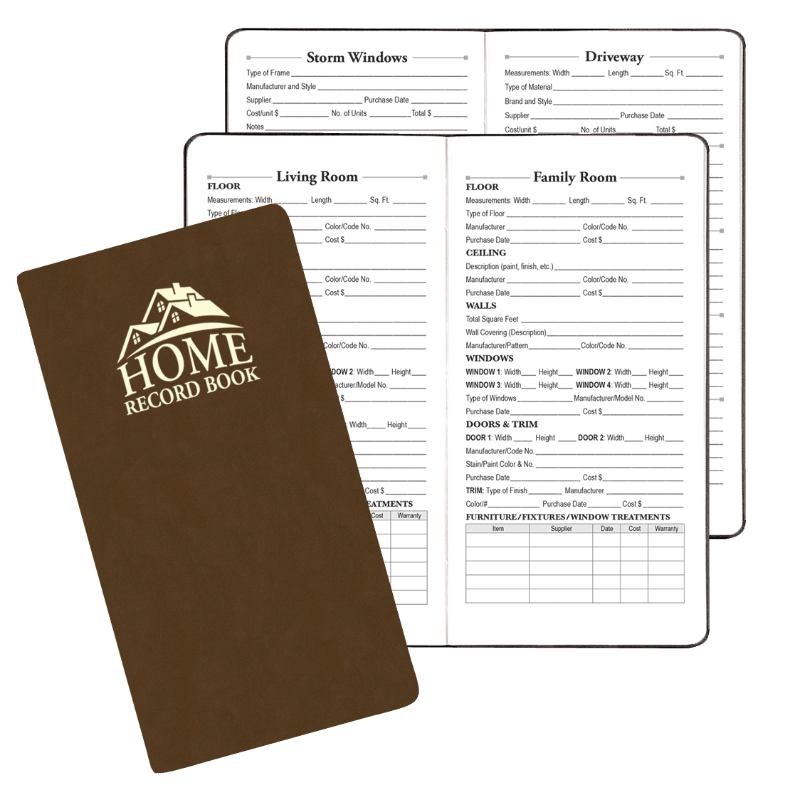 Home Record Book w/ Canyon Cover 1