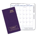 Monthly Pocket Planner w/ Cobblestone Cover - Upright Format 1 Monthly Pocket Planner w/ Cobblestone Cover - Upright Format 1