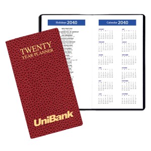 20 Year Reference Calendar w/ Cobblestone Cover 1 20 Year Reference Calendar w/ Cobblestone Cover 1