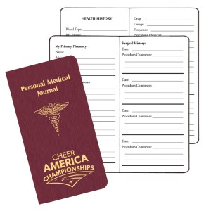 Personal Medical Journal w/ Shimmer Cover 1 Personal Medical Journal w/ Shimmer Cover 1
