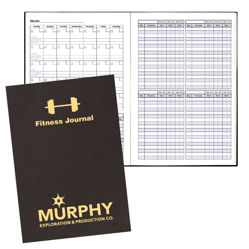 Fitness Journal Large 7 x 10 1 Fitness Journal Large 7 x 10 1