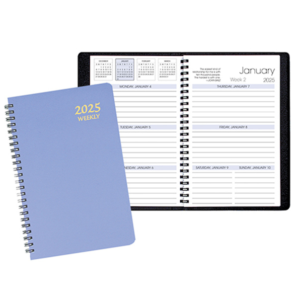Weekly Desk Appointment Planner w/ Twilight Cover 1