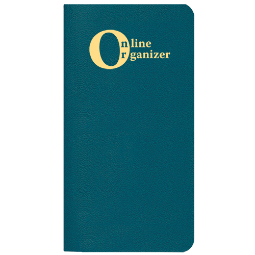 Online Organizer/ Leatherette Cover 1