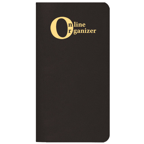 Online Organizer/ Leatherette Cover 1