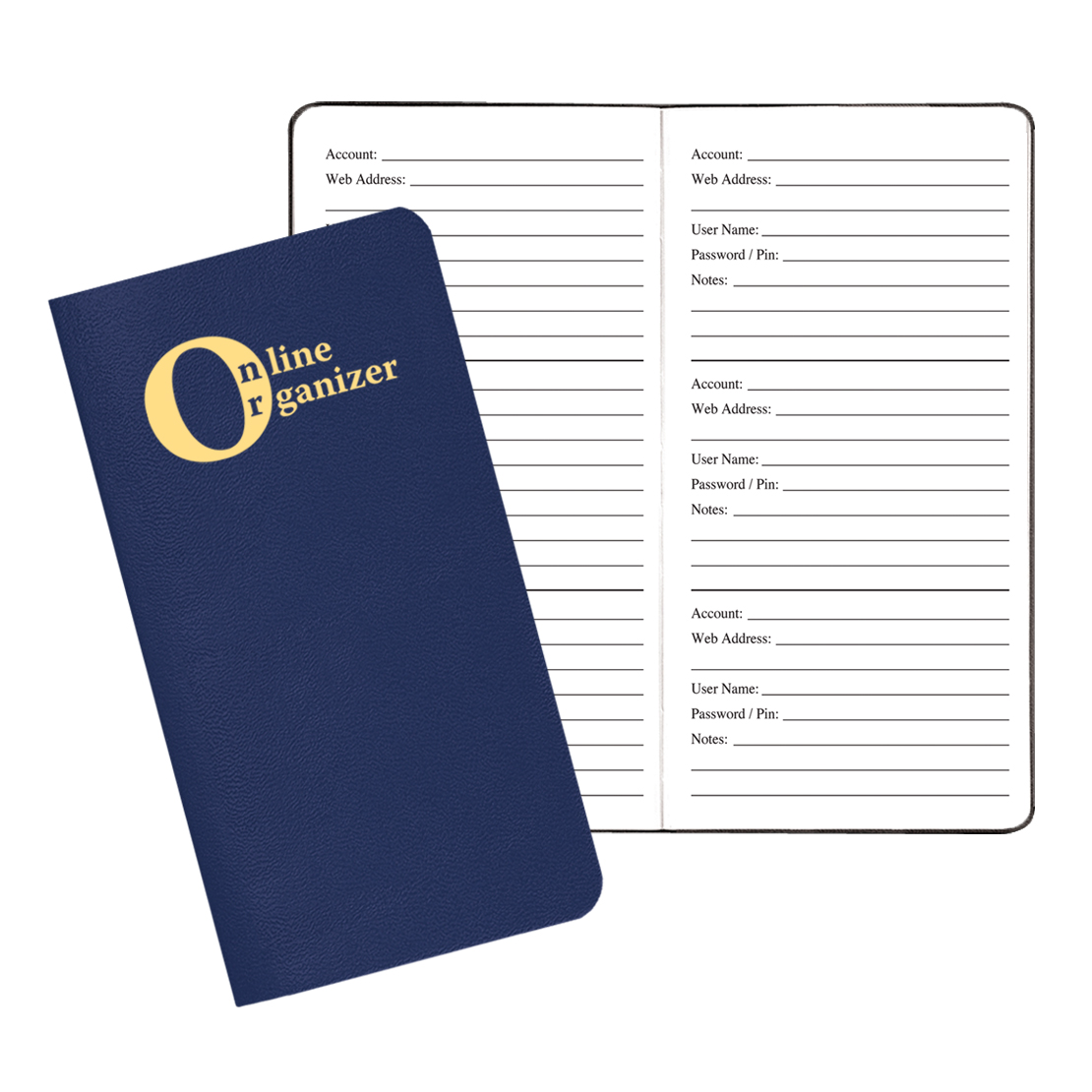 Online Organizer/ Leatherette Cover 1