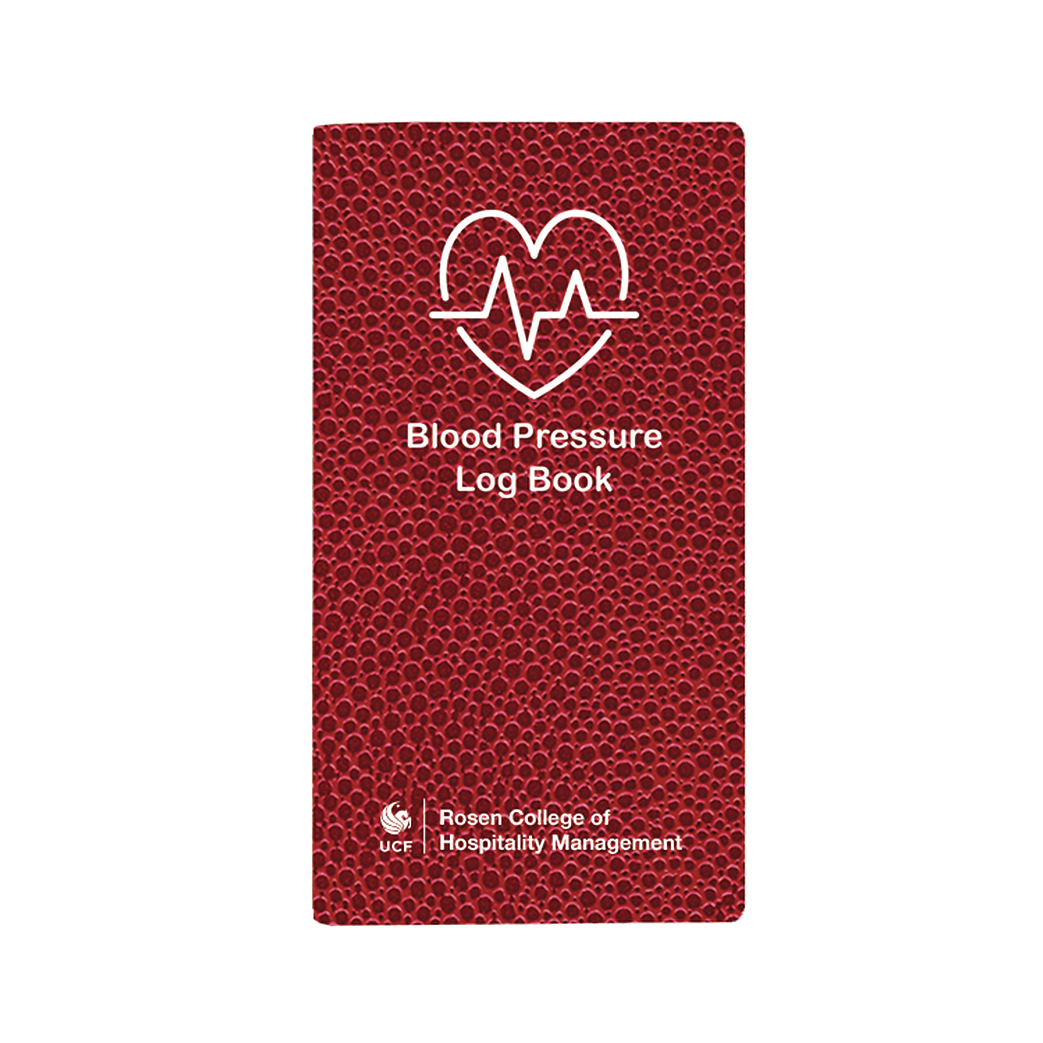 Blood Pressure Log Book w/ Cobblestone Cover 1