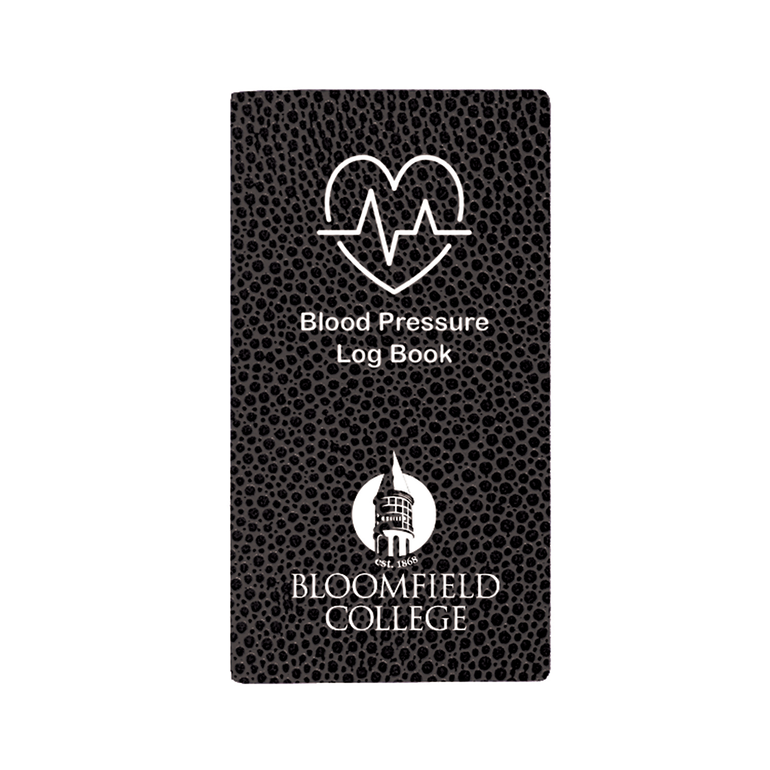 Blood Pressure Log Book w/ Cobblestone Cover 1
