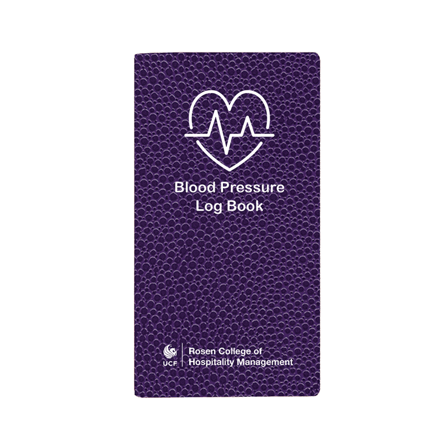 Blood Pressure Log Book w/ Cobblestone Cover 1