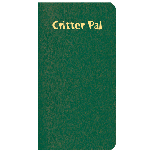 Critter Pal-Pet Medical Journal/ Leatherette Cover 1