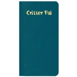 Critter Pal-Pet Medical Journal/ Leatherette Cover - Teal Green Critter Pal-Pet Medical Journal/ Leatherette Cover - Teal Green