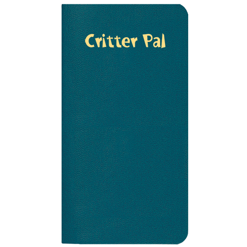 Critter Pal-Pet Medical Journal/ Leatherette Cover 1
