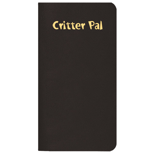 Critter Pal-Pet Medical Journal/ Leatherette Cover 1