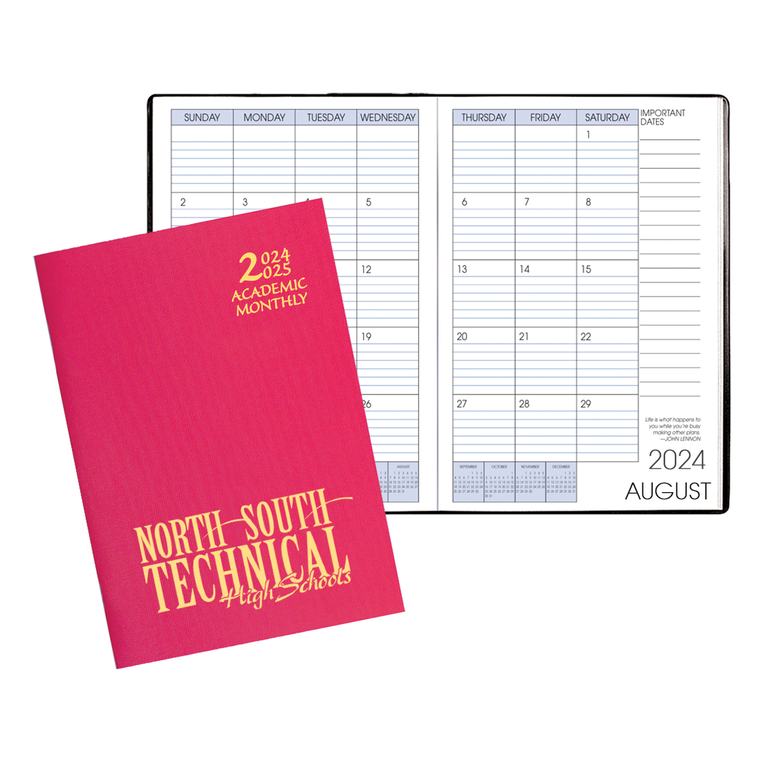 Academic Monthly Planner w/ Twilight Cover 1