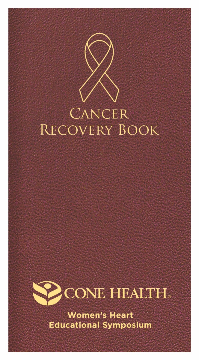 Cancer Recovery Book 4" x 8" 1