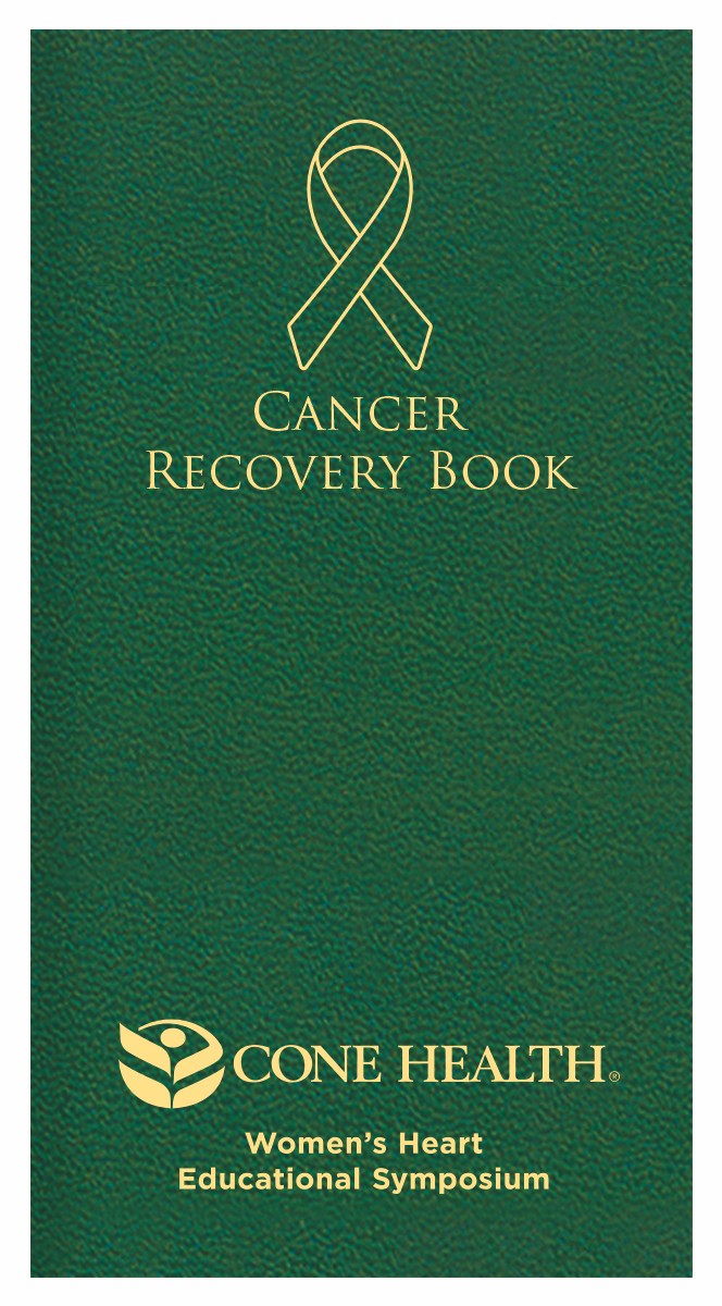 Cancer Recovery Book 4" x 8" 1