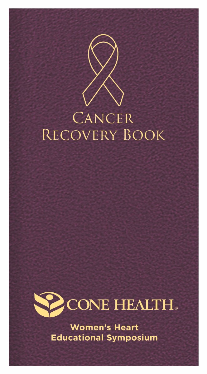 Cancer Recovery Book 4" x 8" 1