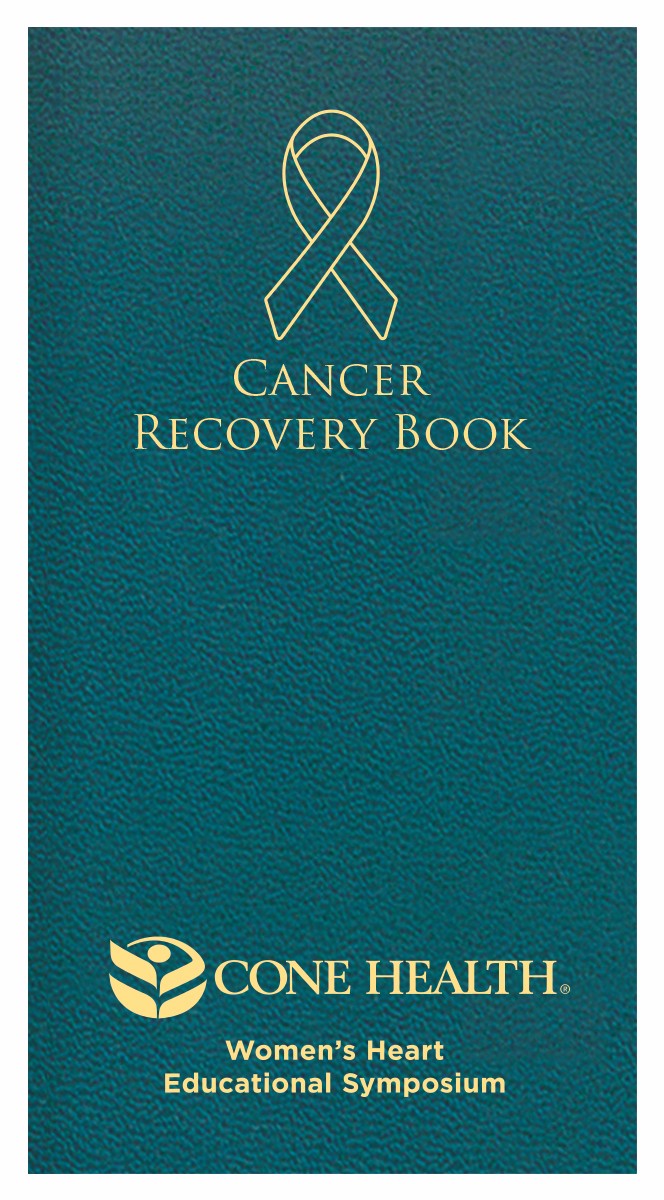 Cancer Recovery Book 4" x 8" 1